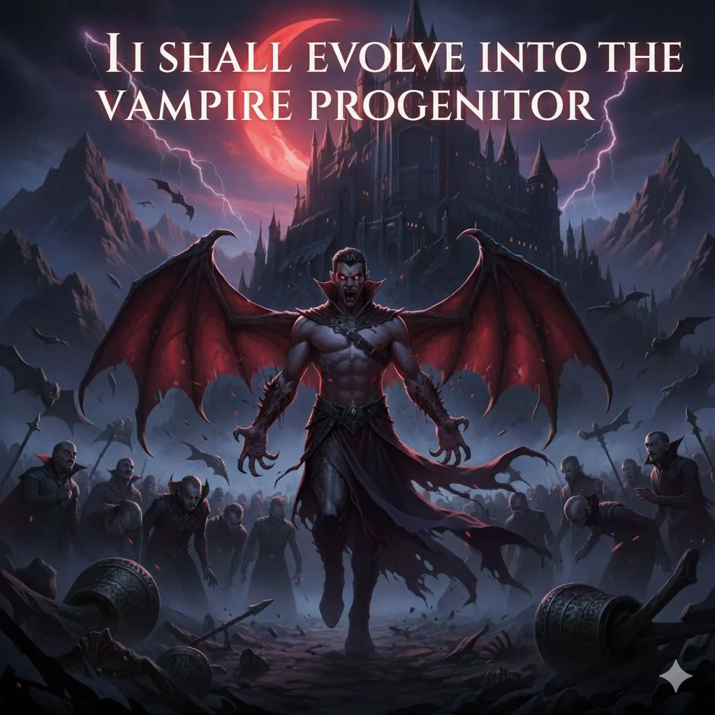  I will Evolve into the vampire progenitor