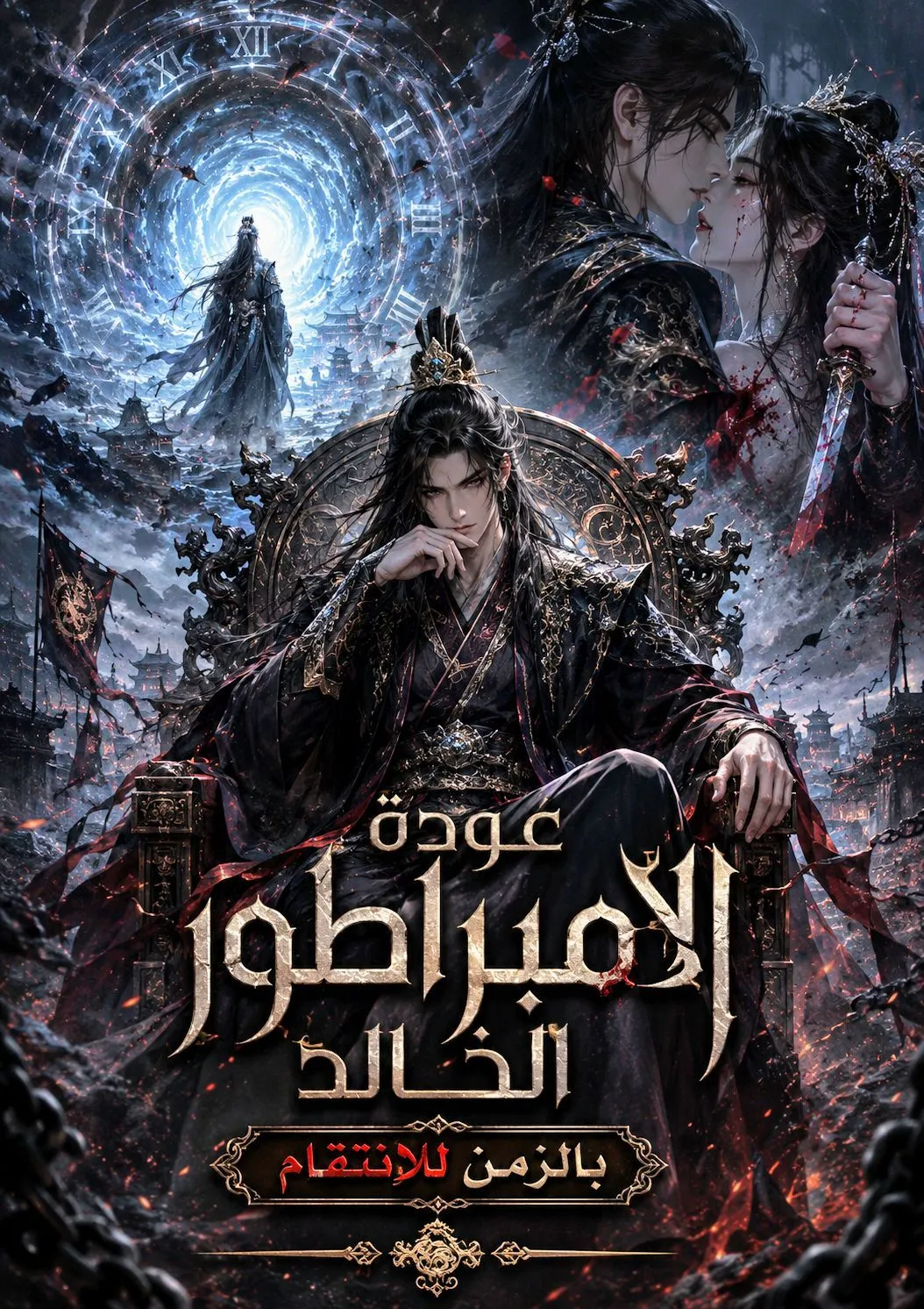 The immortal emperor returns through time to seek revenge.